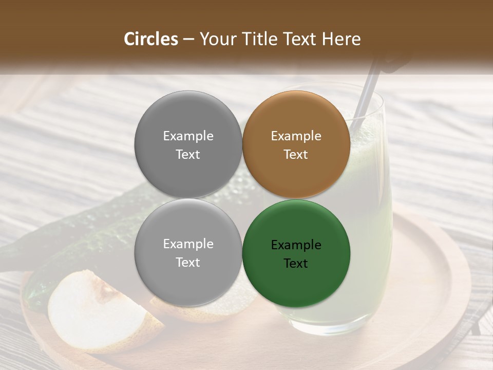 Urban Downtown Illustration PowerPoint Template