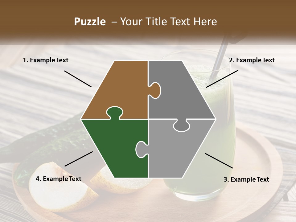 Urban Downtown Illustration PowerPoint Template