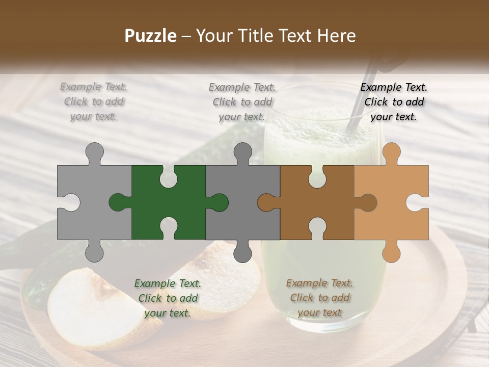 Urban Downtown Illustration PowerPoint Template