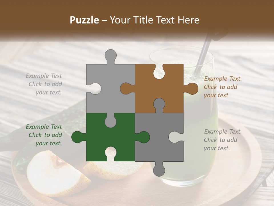 Urban Downtown Illustration PowerPoint Template