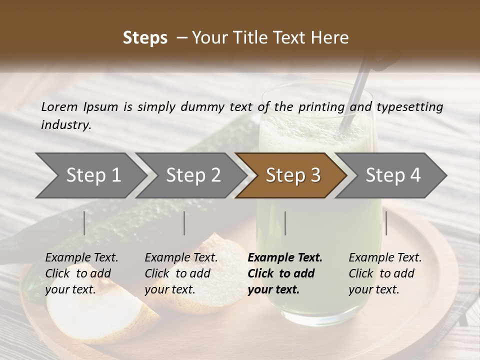 Urban Downtown Illustration PowerPoint Template