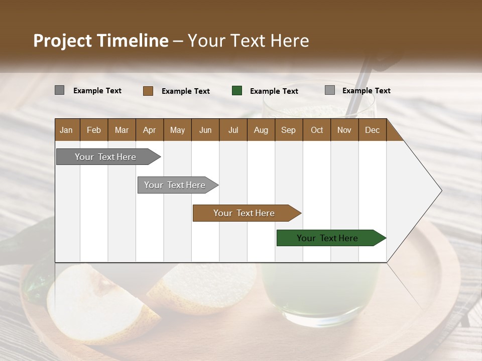 Urban Downtown Illustration PowerPoint Template