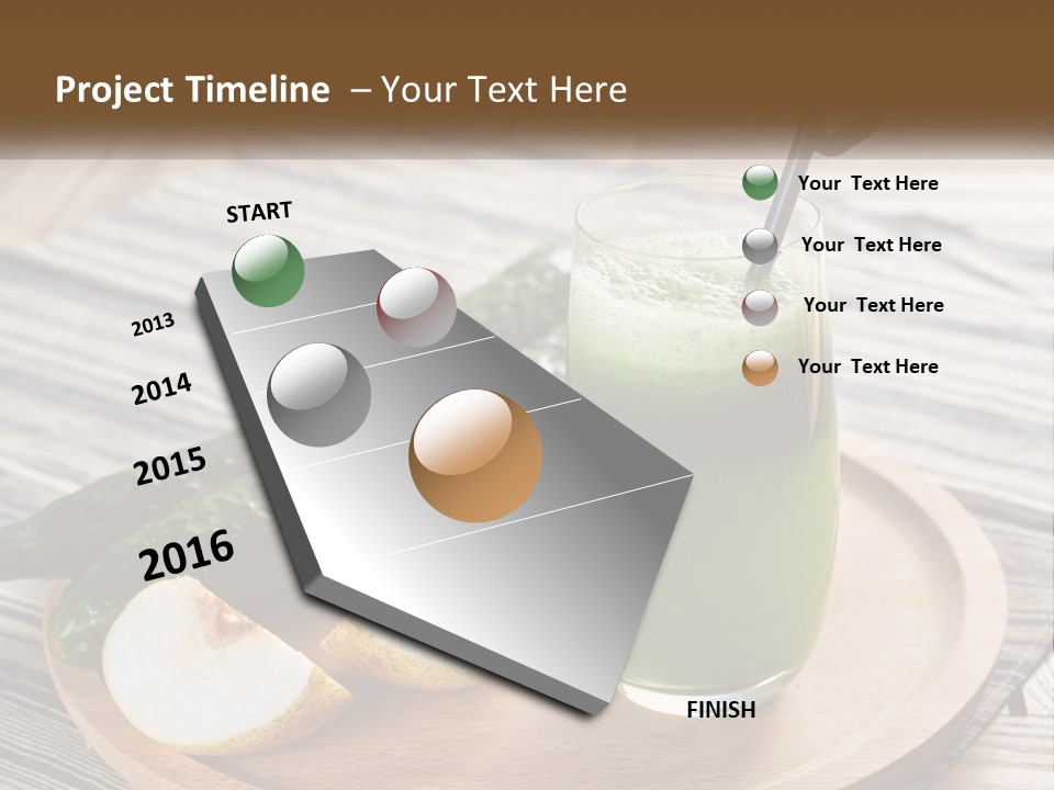 Urban Downtown Illustration PowerPoint Template