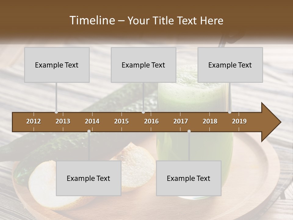 Urban Downtown Illustration PowerPoint Template
