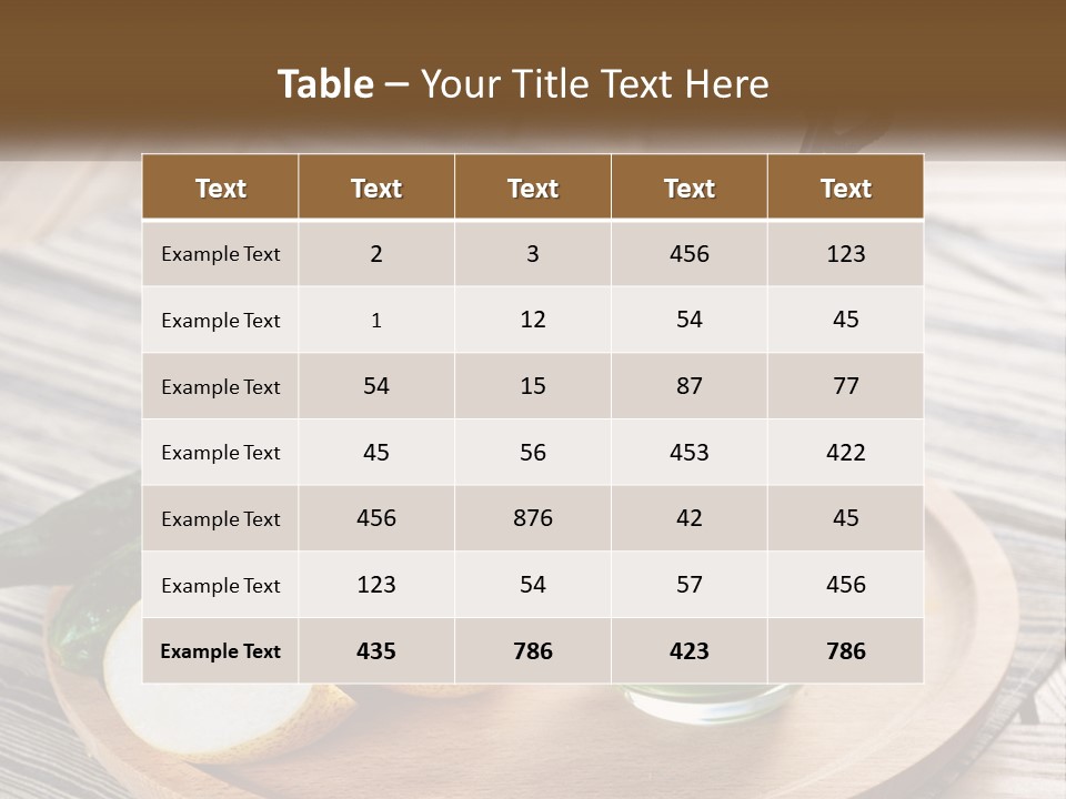 Urban Downtown Illustration PowerPoint Template