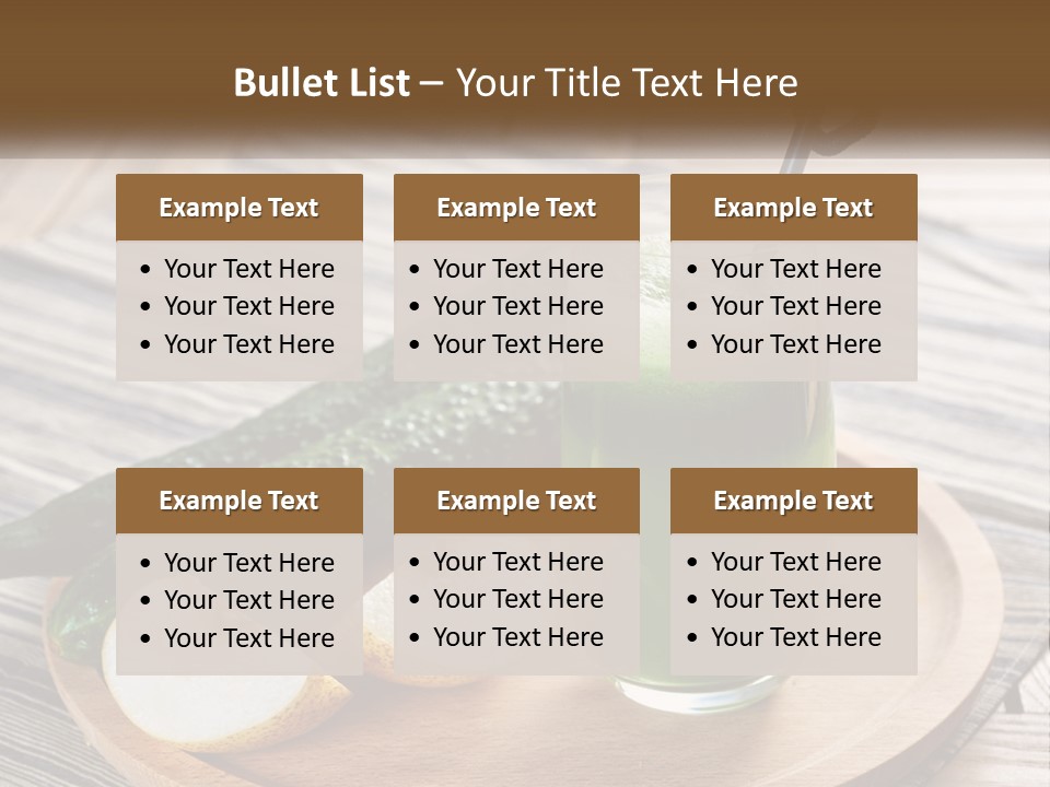 Urban Downtown Illustration PowerPoint Template