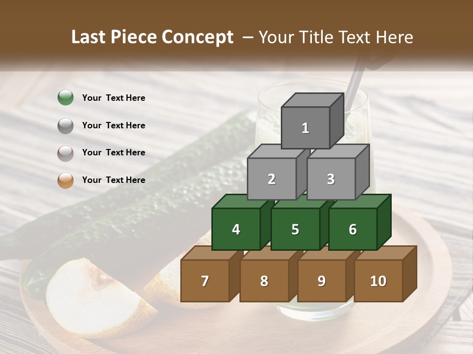 Urban Downtown Illustration PowerPoint Template