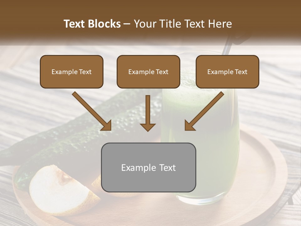 Urban Downtown Illustration PowerPoint Template