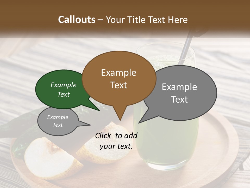 Urban Downtown Illustration PowerPoint Template