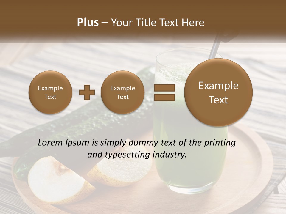 Urban Downtown Illustration PowerPoint Template