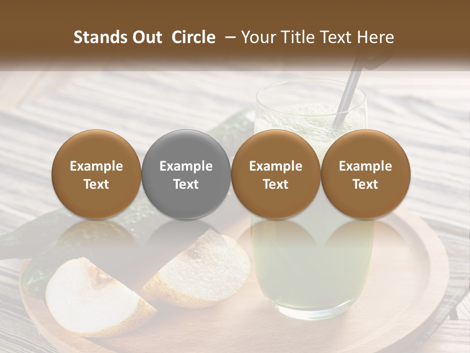 Urban Downtown Illustration PowerPoint Template