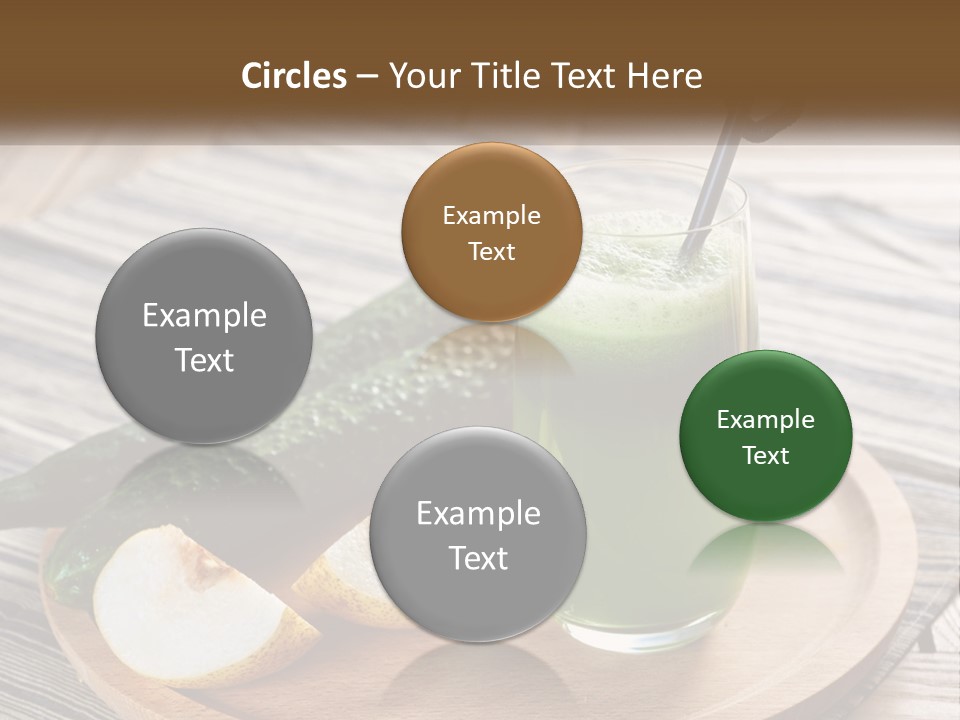 Urban Downtown Illustration PowerPoint Template