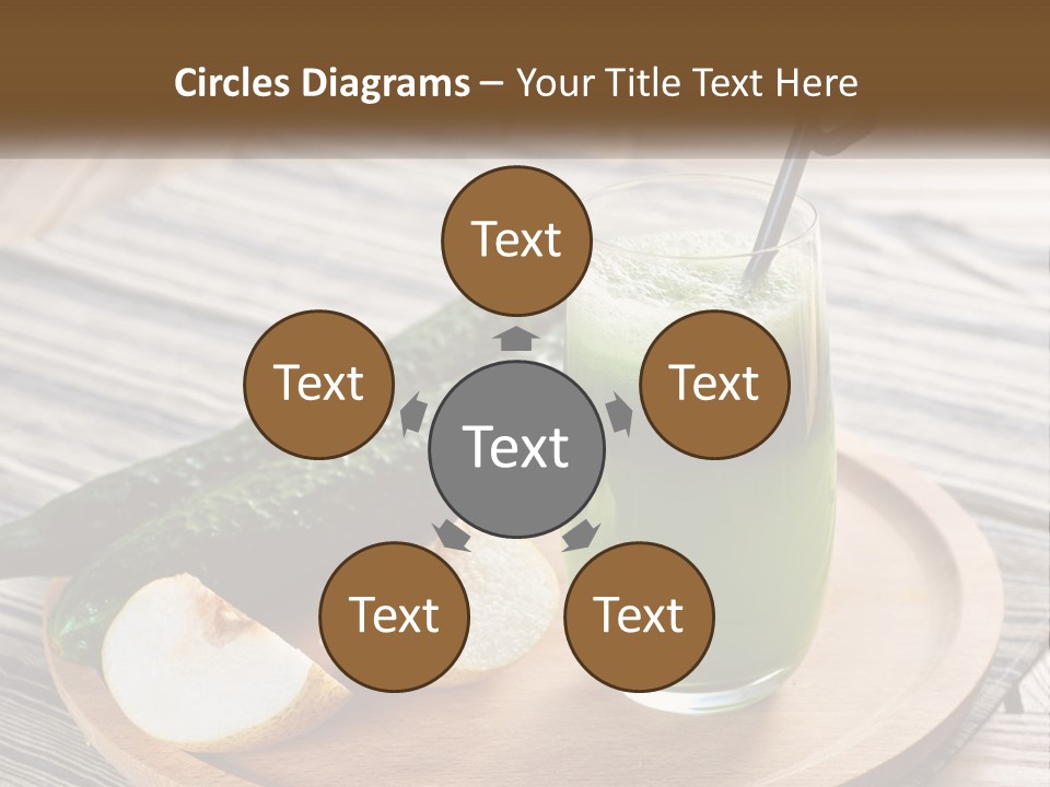 Urban Downtown Illustration PowerPoint Template