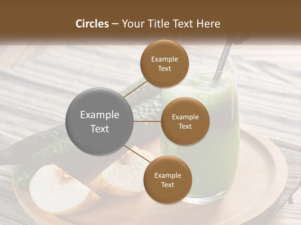 Urban Downtown Illustration PowerPoint Template