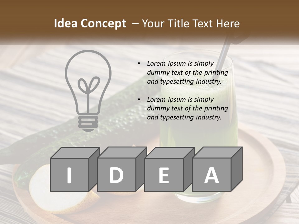 Urban Downtown Illustration PowerPoint Template