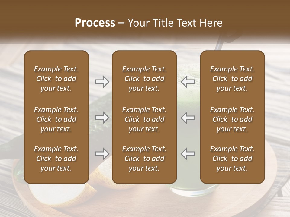 Urban Downtown Illustration PowerPoint Template