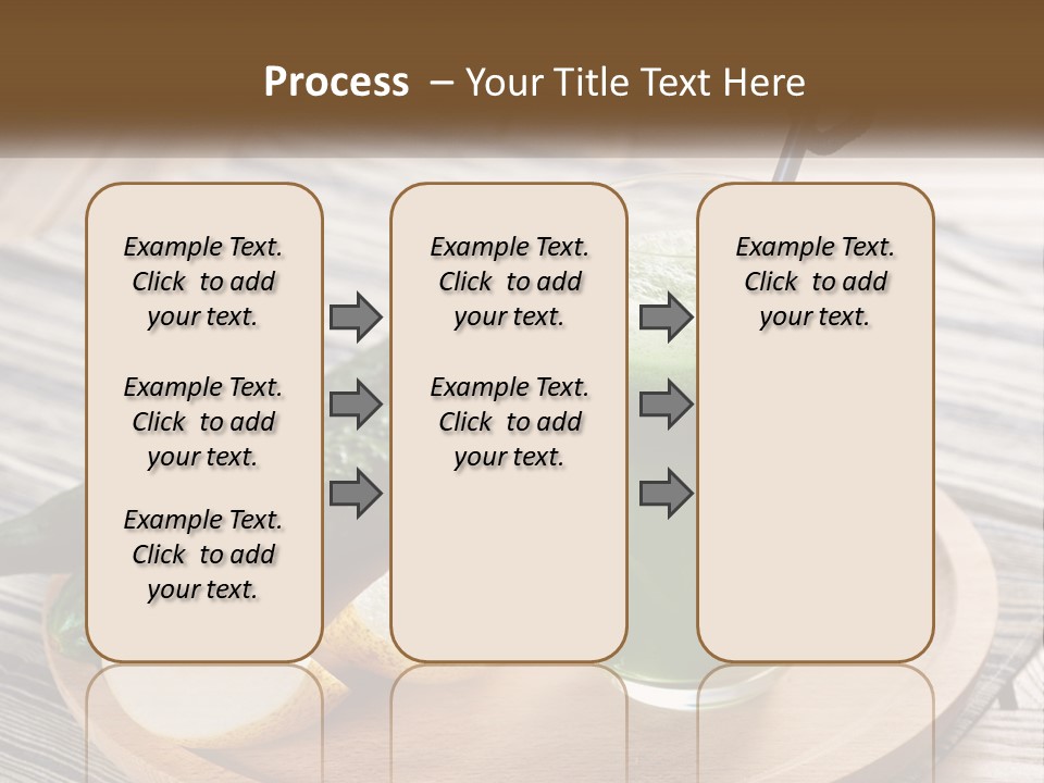 Urban Downtown Illustration PowerPoint Template