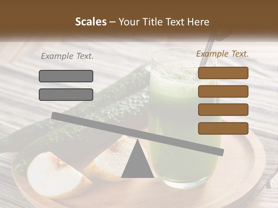 Urban Downtown Illustration PowerPoint Template