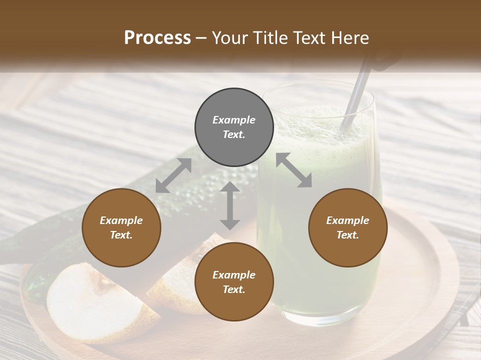 Urban Downtown Illustration PowerPoint Template