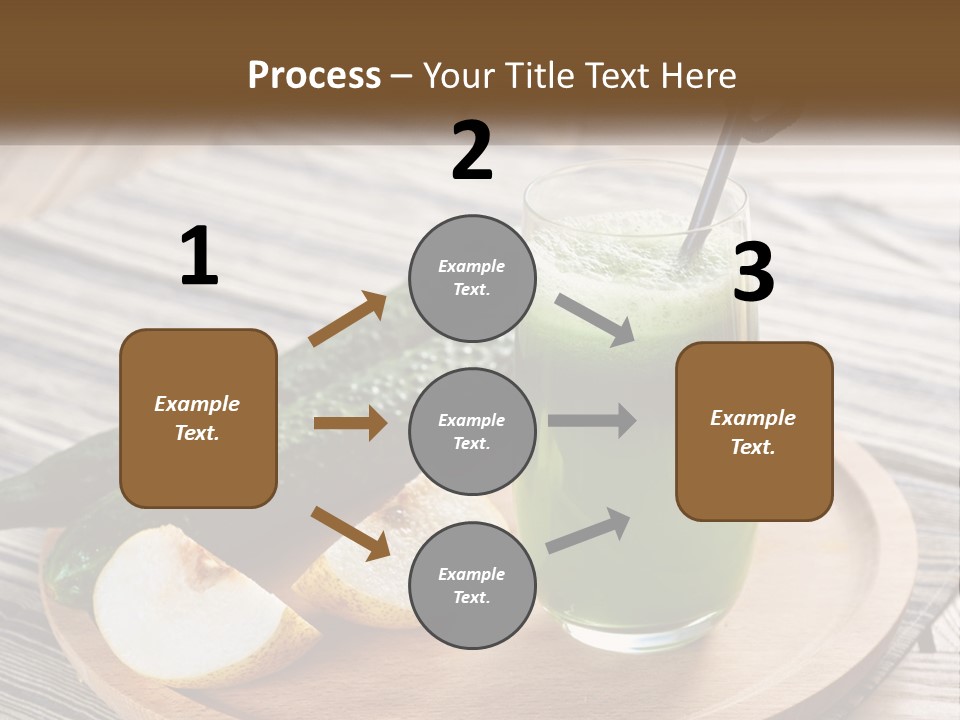 Urban Downtown Illustration PowerPoint Template