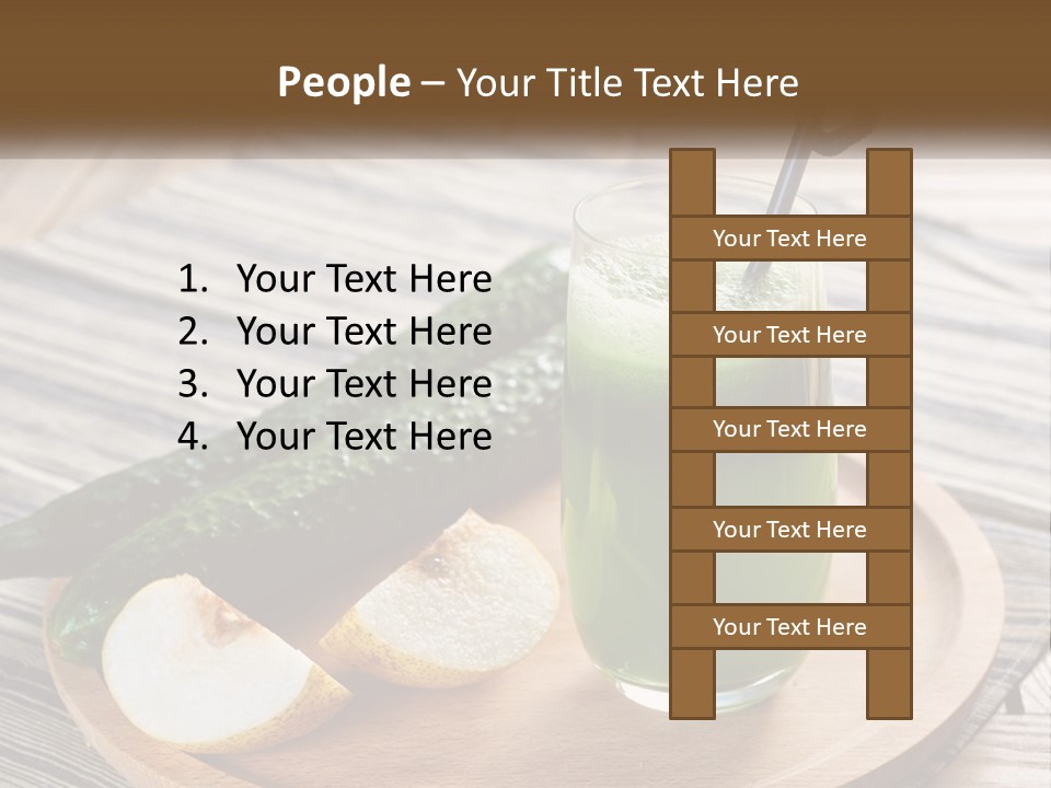 Urban Downtown Illustration PowerPoint Template