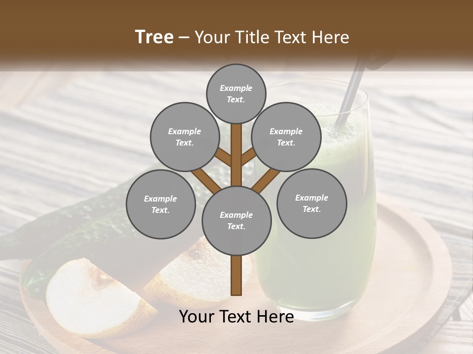 Urban Downtown Illustration PowerPoint Template