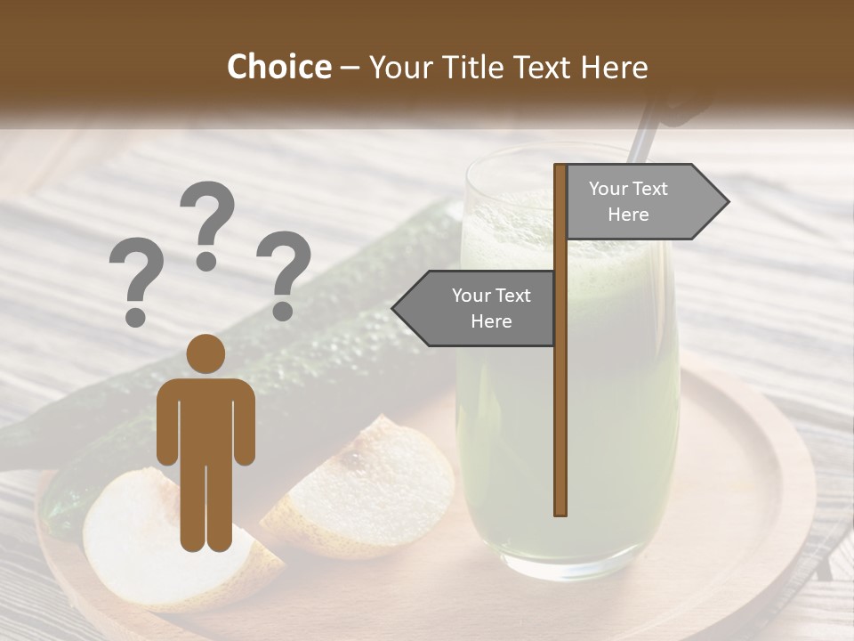 Urban Downtown Illustration PowerPoint Template