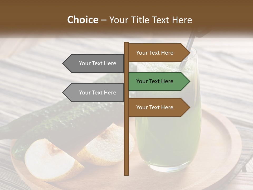 Urban Downtown Illustration PowerPoint Template