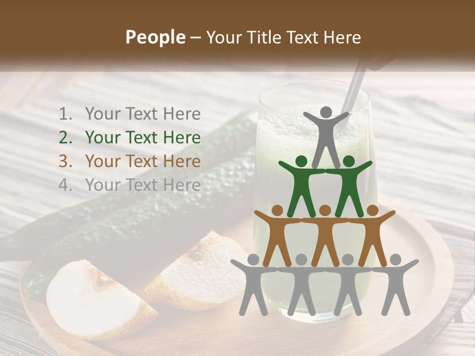 Urban Downtown Illustration PowerPoint Template