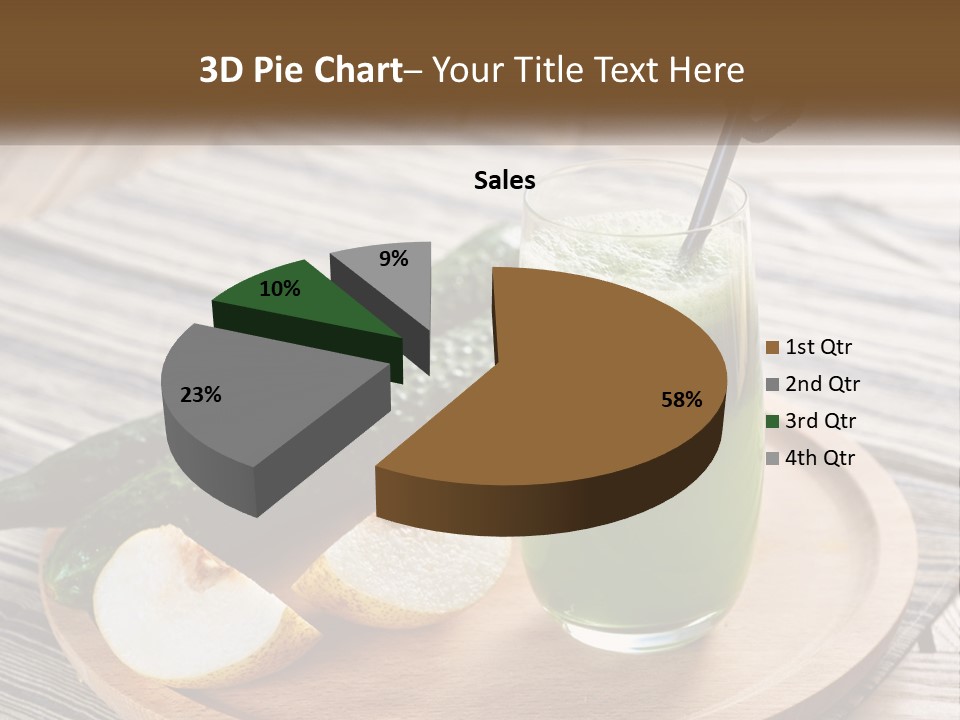 Urban Downtown Illustration PowerPoint Template