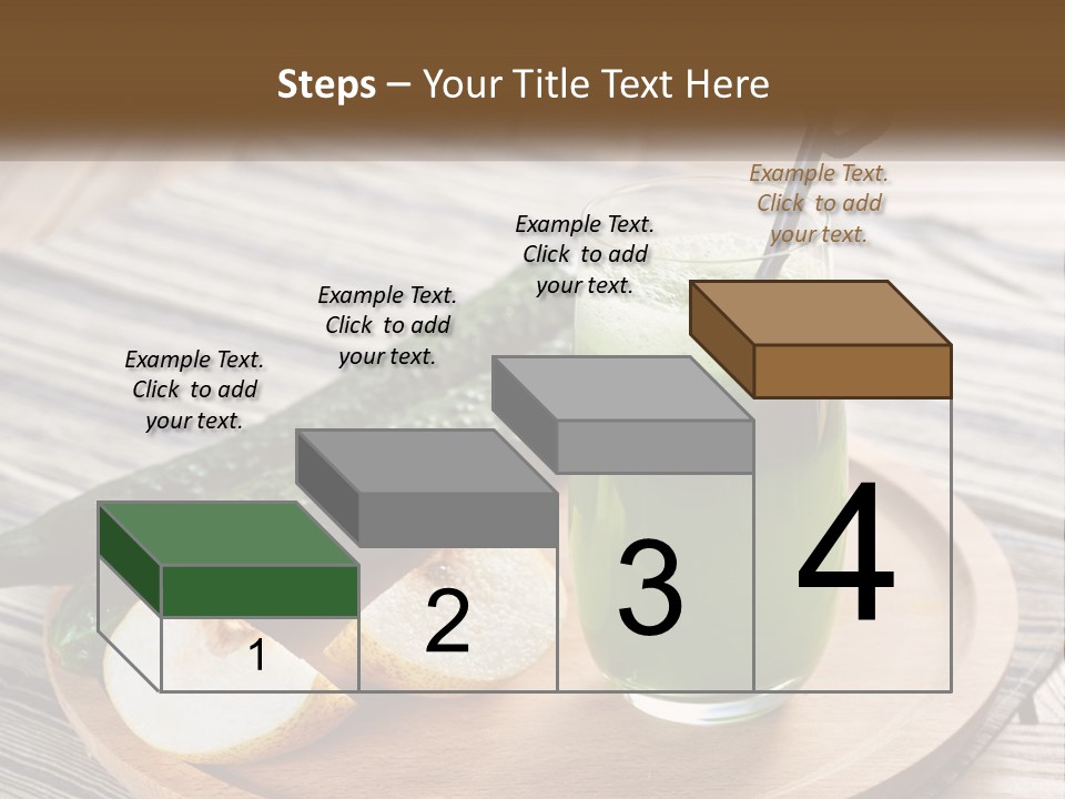 Urban Downtown Illustration PowerPoint Template