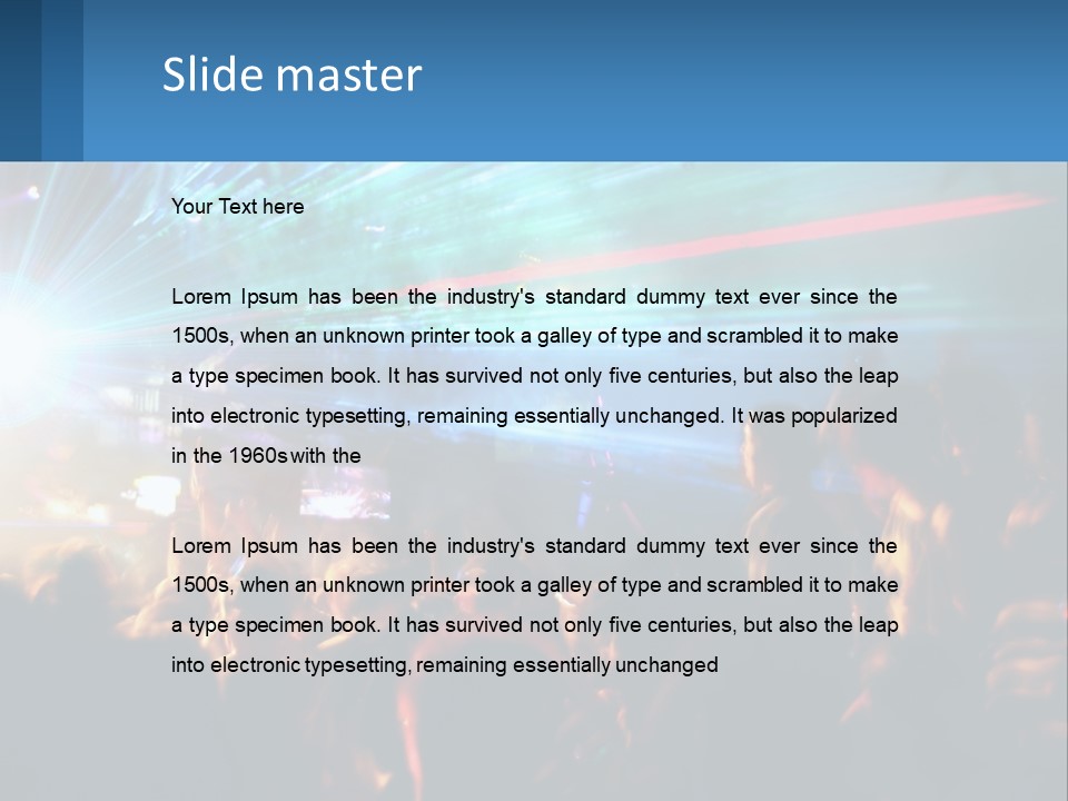 View Grey Design PowerPoint Template