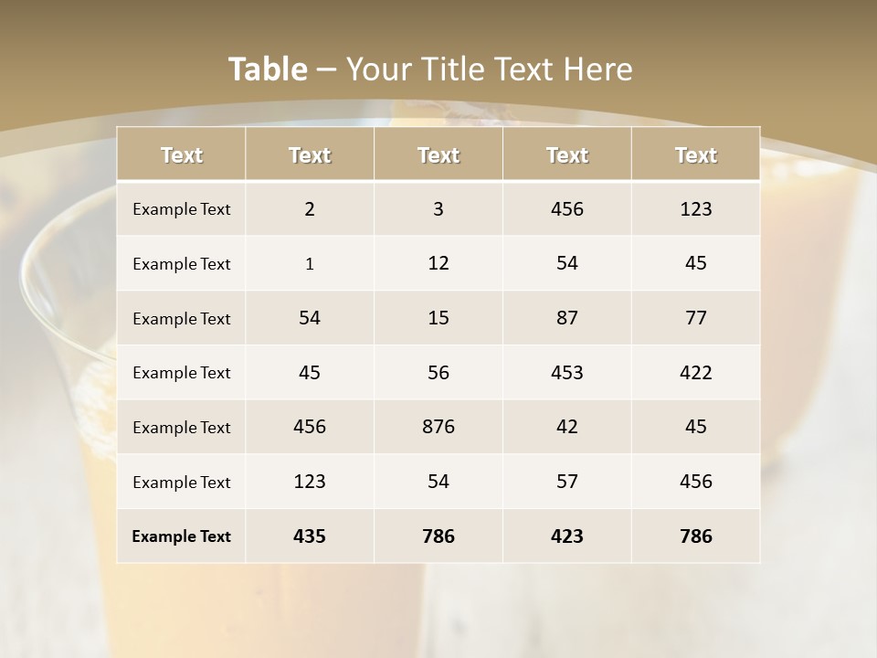 Structure Big Render PowerPoint Template