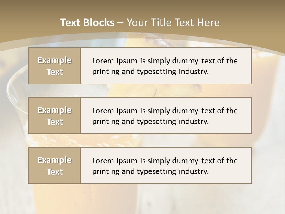 Structure Big Render PowerPoint Template