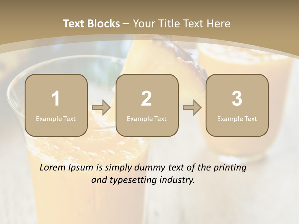 Structure Big Render PowerPoint Template