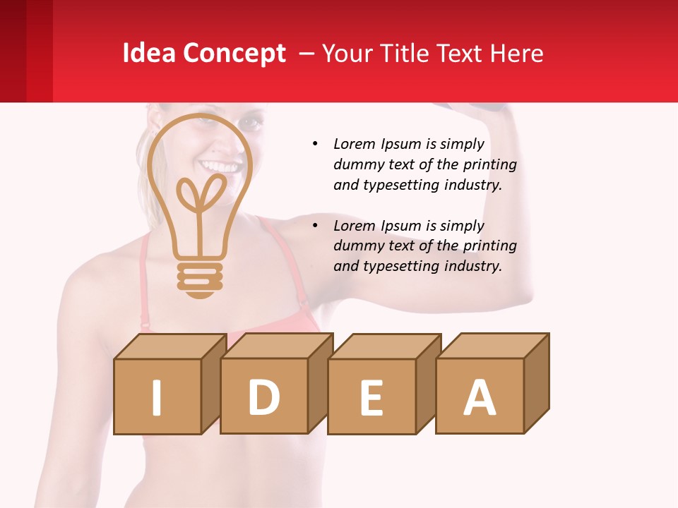 Global Structure House PowerPoint Template