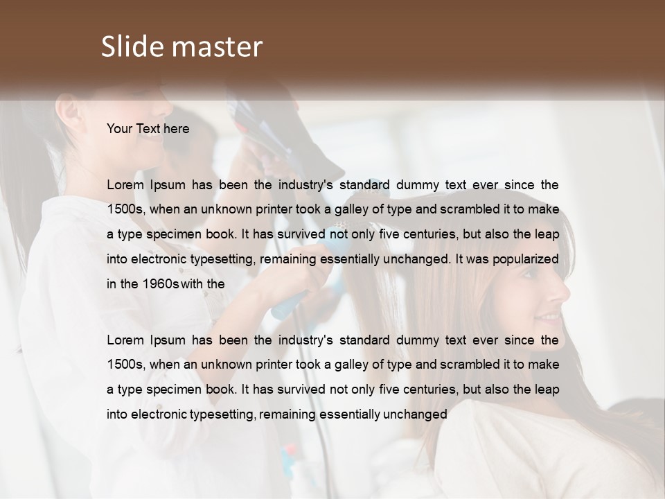 Light Illustration Ball PowerPoint Template