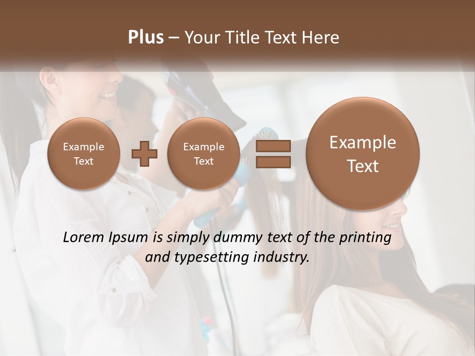 Light Illustration Ball PowerPoint Template