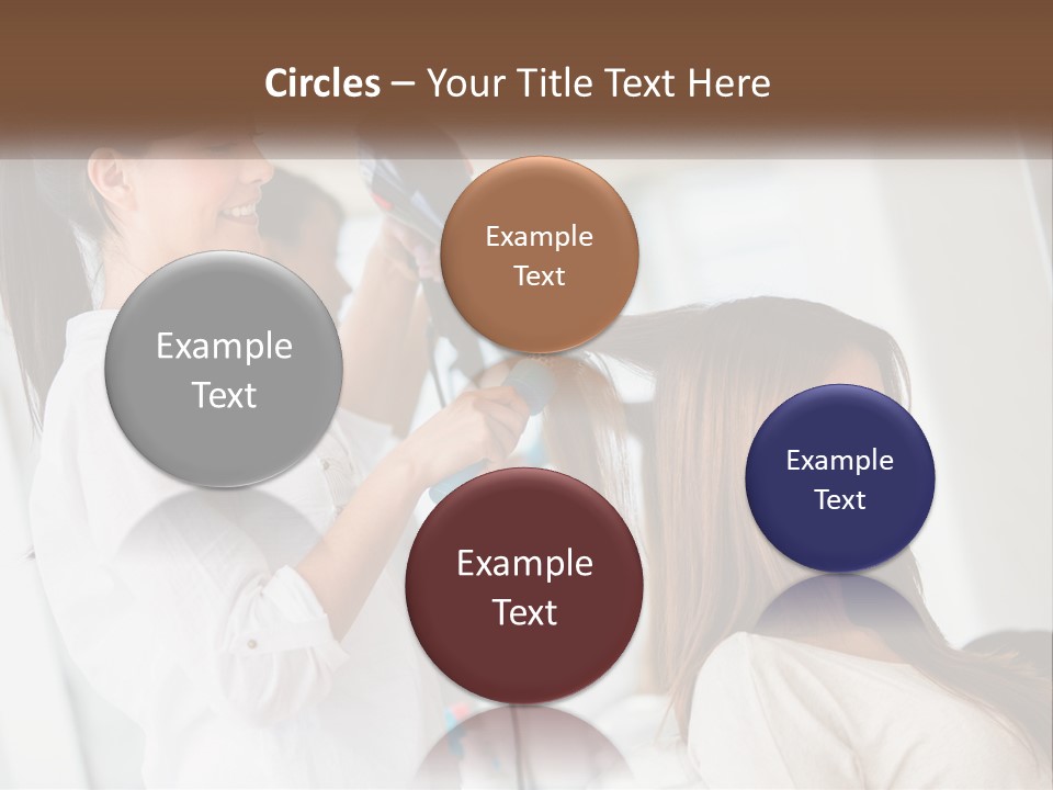 Light Illustration Ball PowerPoint Template