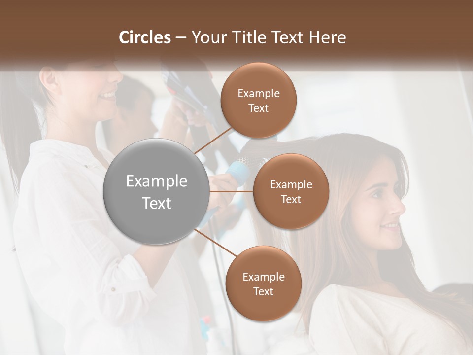 Light Illustration Ball PowerPoint Template