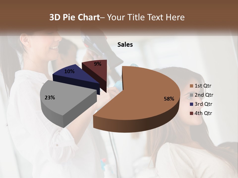 Light Illustration Ball PowerPoint Template
