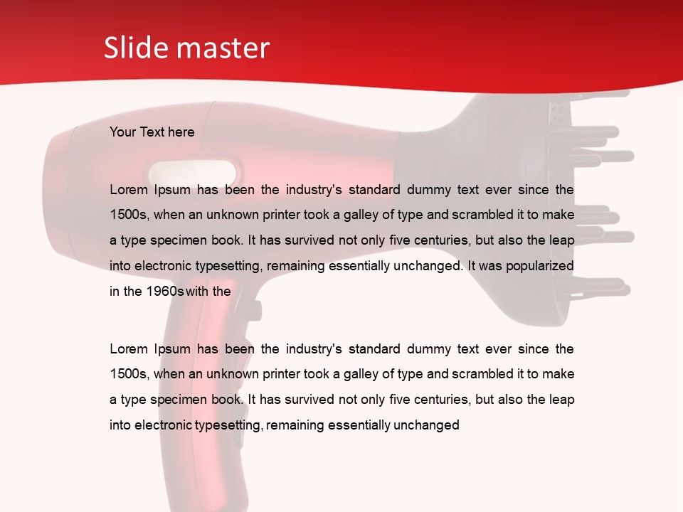 Big Downtown Square PowerPoint Template