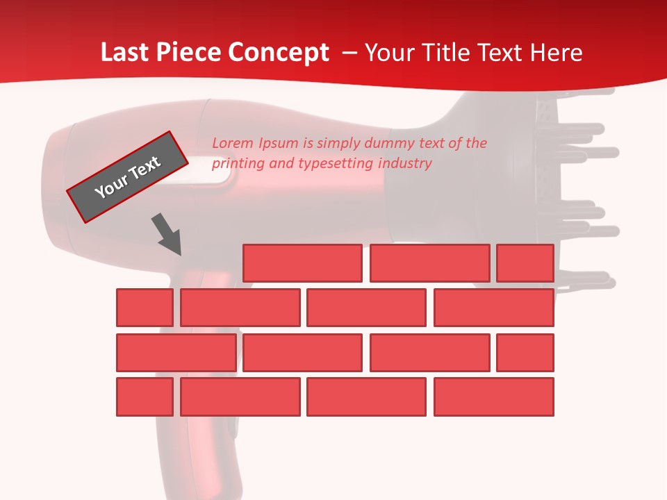 Big Downtown Square PowerPoint Template