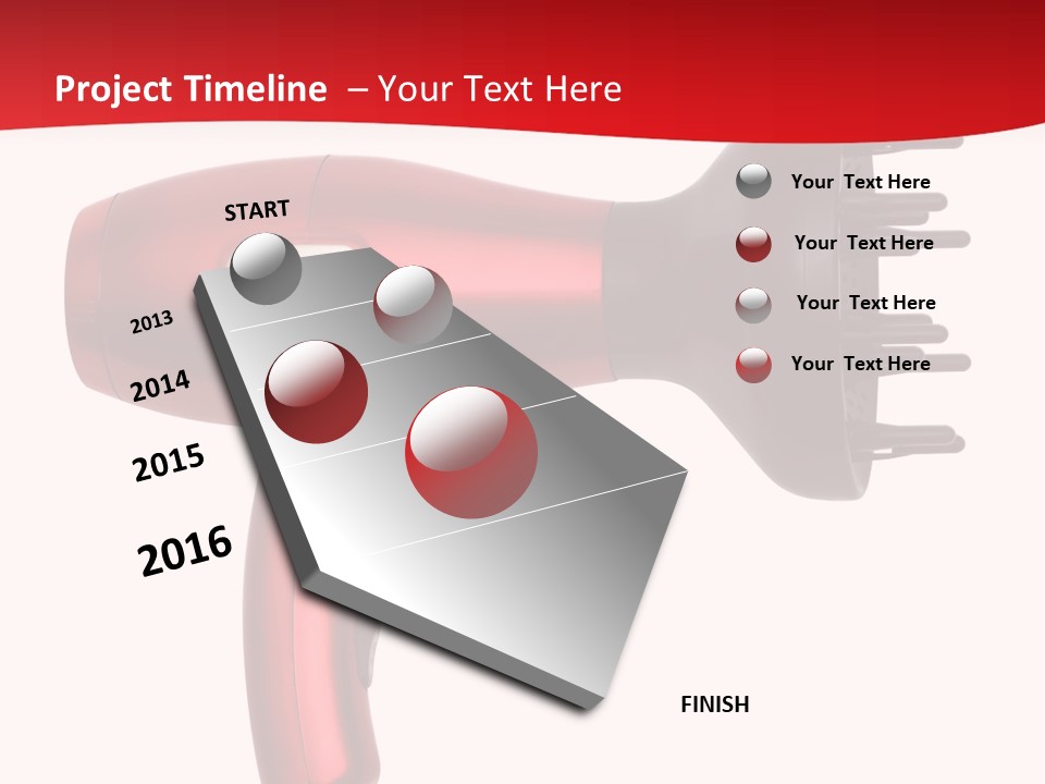 Big Downtown Square PowerPoint Template