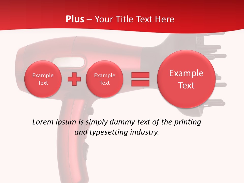 Big Downtown Square PowerPoint Template