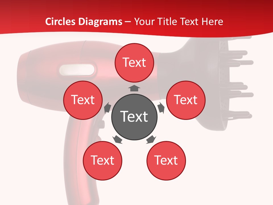 Big Downtown Square PowerPoint Template