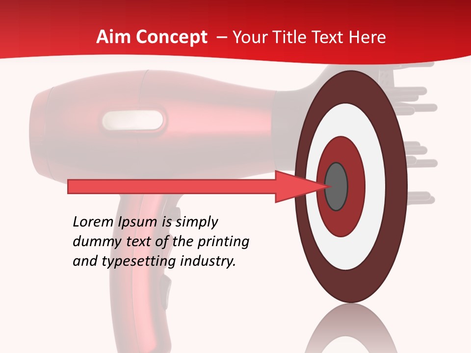 Big Downtown Square PowerPoint Template