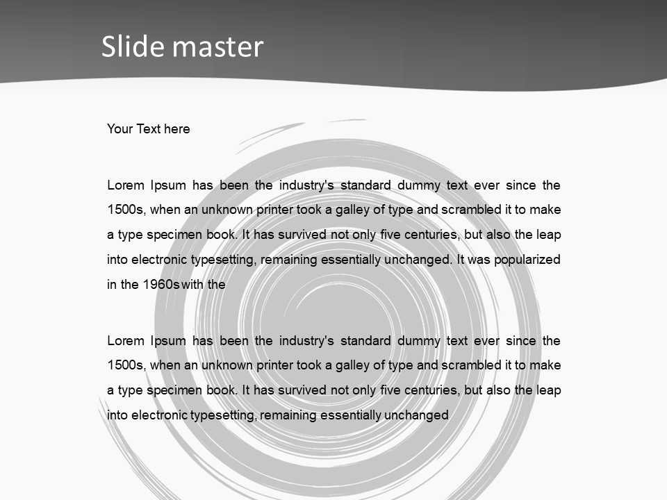 Grey Big Metropolis PowerPoint Template