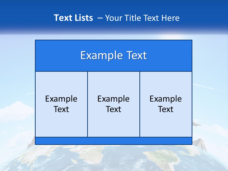 House High Planet PowerPoint Template