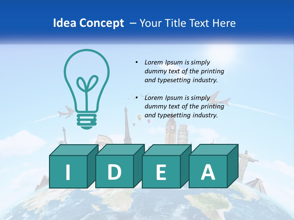 House High Planet PowerPoint Template